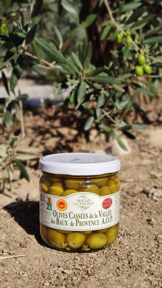 Olives vertes cassées VDB