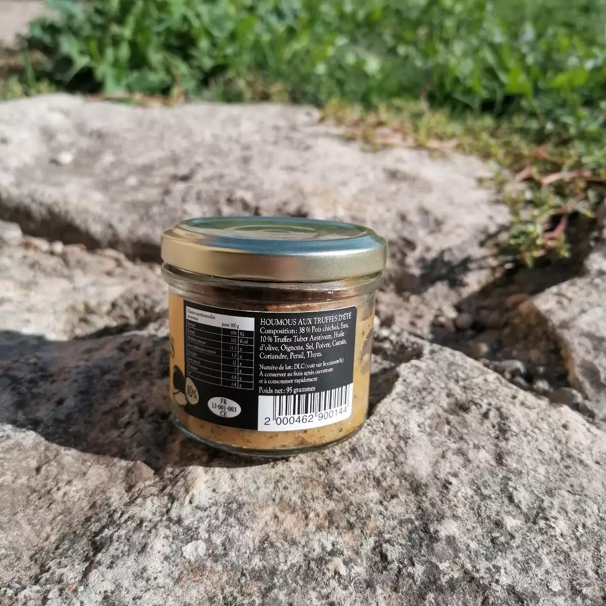 Houmous aux truffes d'été